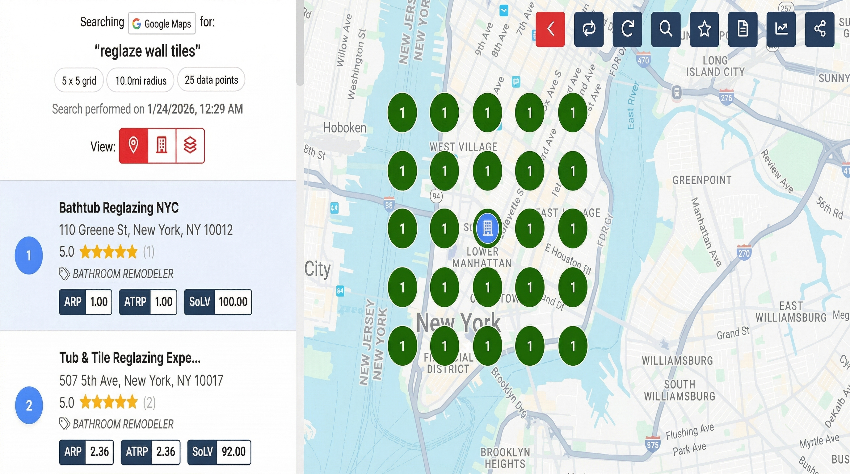 Bathtub Reglazing NYC ranking after SEO